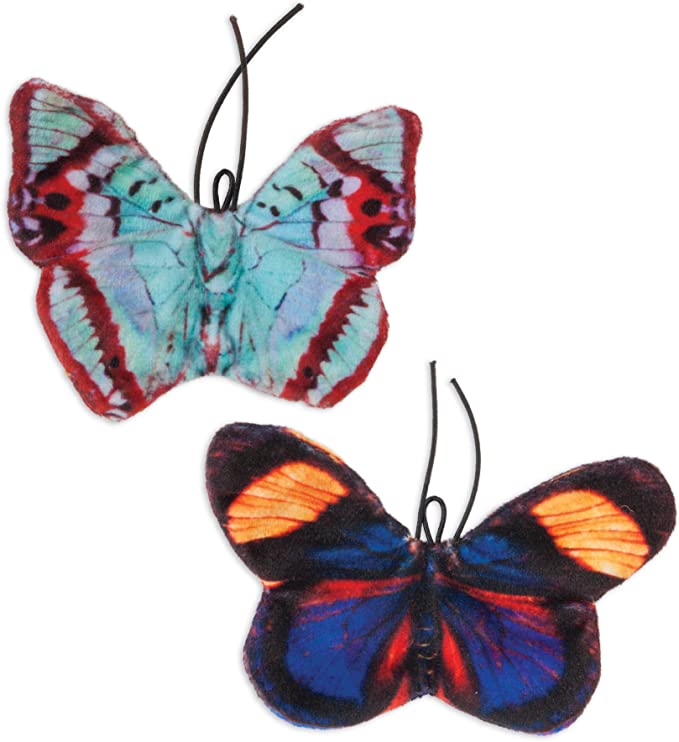 jackson galaxy crinkle flies butterly toy for cats