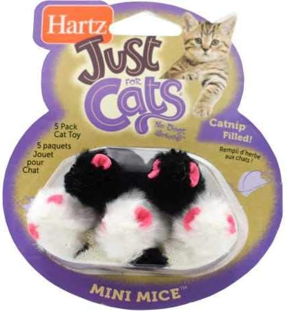 Mini Mice cat toys with catnip