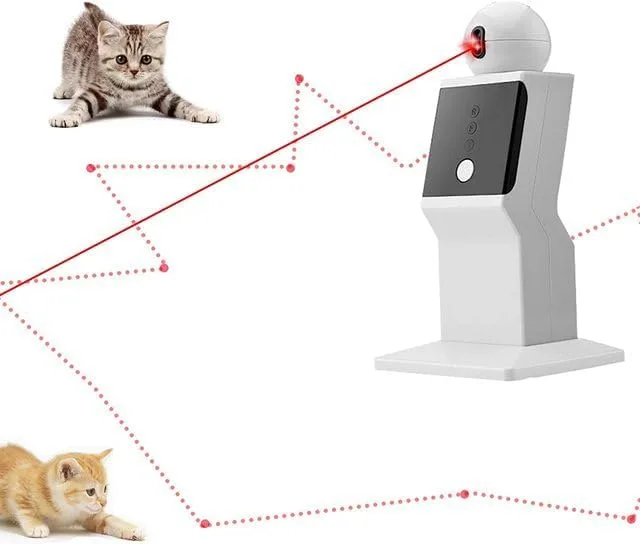 KittyBeam Automatic Laser Toy for Cats Dogs