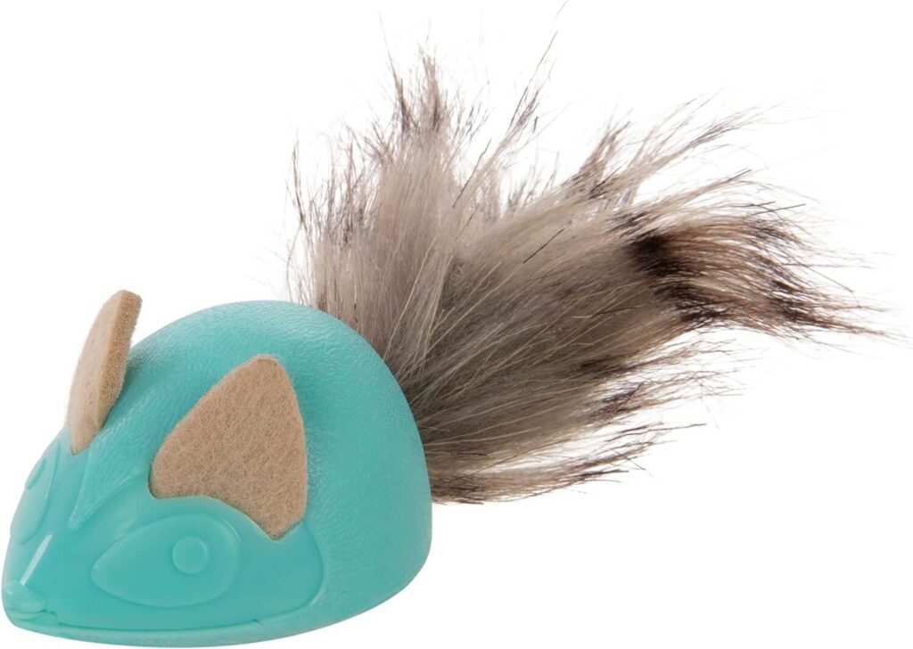 SmartyKat Instincts Sneaky Slider Rolling Interactive Cat Toy - Blue, One Size